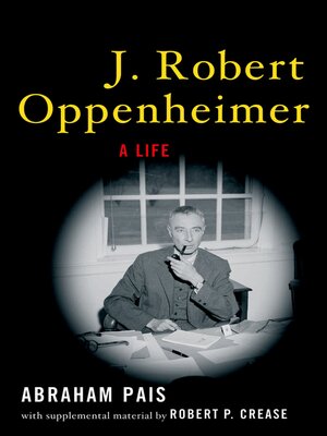 cover image of J. Robert Oppenheimer